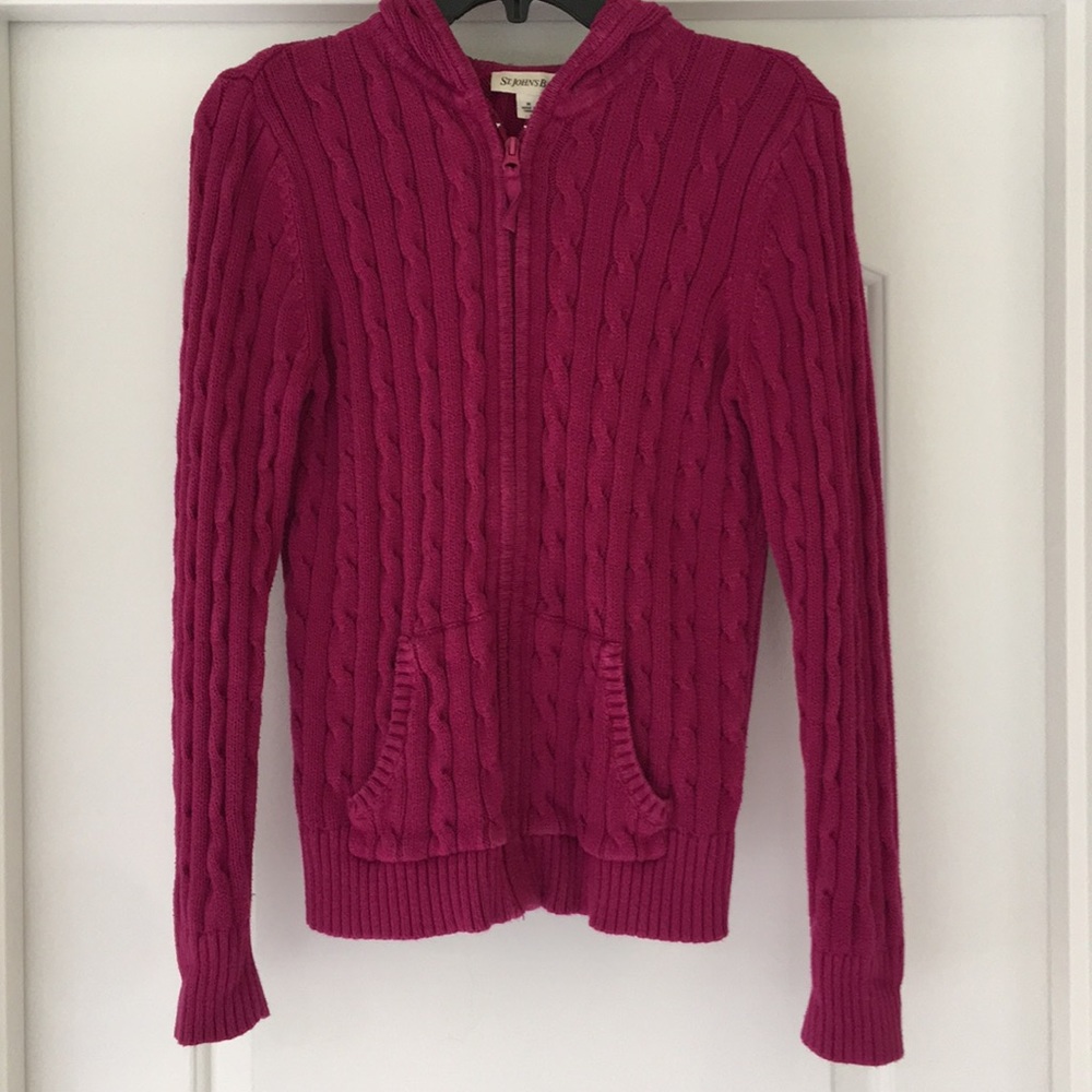 St Johns Bay Pink Hoodie Sweater